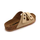 Leon Comfort női papucs-4050 Bezs-velur