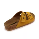 Leon Comfort női papucs-4050 Sarga-velur
