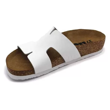 Leon Comfort női papucs-4054 feher