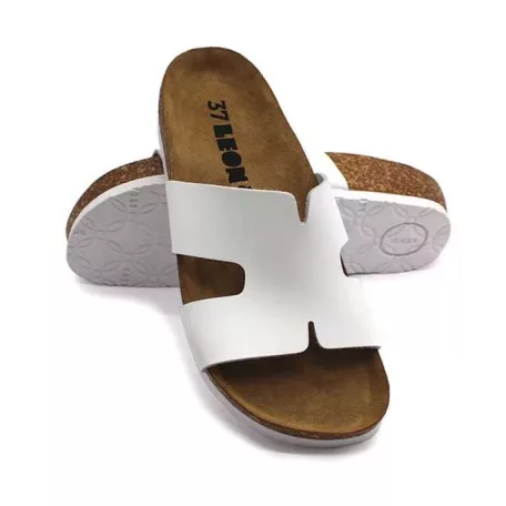 Leon Comfort női papucs-4054 feher