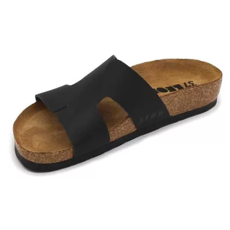Leon Comfort női papucs-4054 fekete