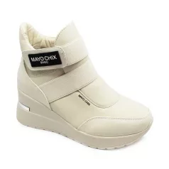 Mayo Chix Női bokacsizma-4236 Beige
