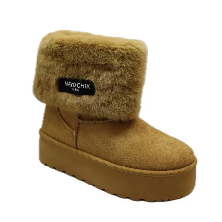 Mayo Chix Női bokacsizma-4243 Camel