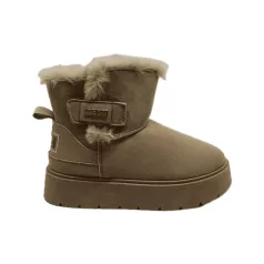 Mayo Chix Női bokacsizma-4244 Khaki