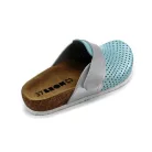 Leon Comfort női papucs-4251 Menta-ezust