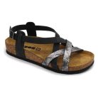 Leon Comfort női szandál-4305 fekete