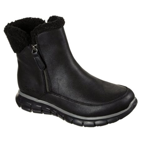 Skechers női bokacsizma-44779-BBK