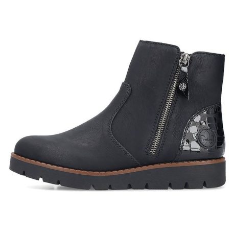 Rieker női bokacsizma-44950-00