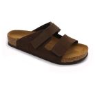 Leon Comfort férfi papucs-4704 barna