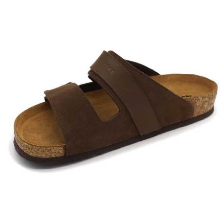 Leon Comfort férfi papucs-4704 barna