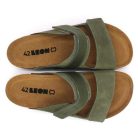 Leon Comfort férfi papucs-4704 zold