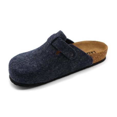 Leon Comfort férfi papucs-4761 Kek