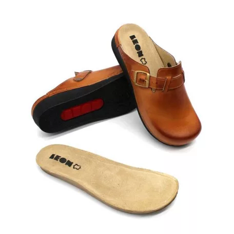 Leon Comfort női papucs-5000 Barna
