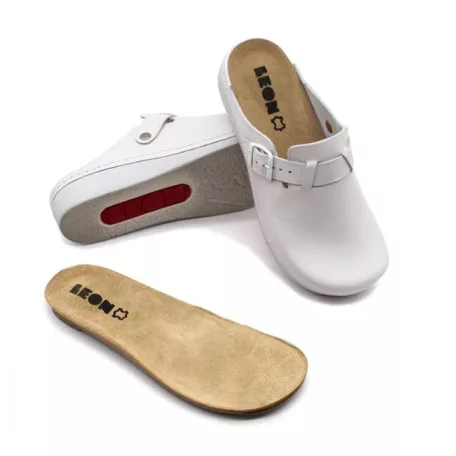 Leon Comfort női papucs-5000 Feher