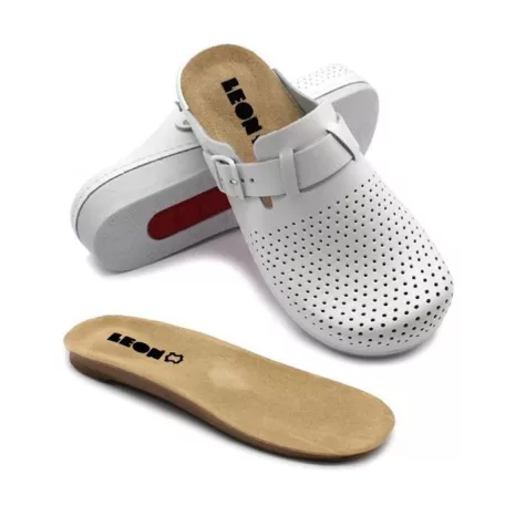 Leon Comfort női papucs-5001 Feher