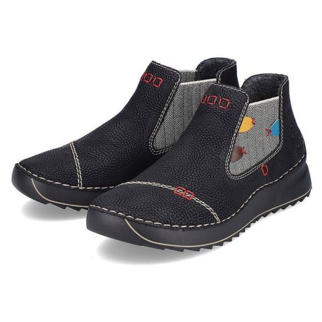 Rieker női bokacsizma-51592-00
