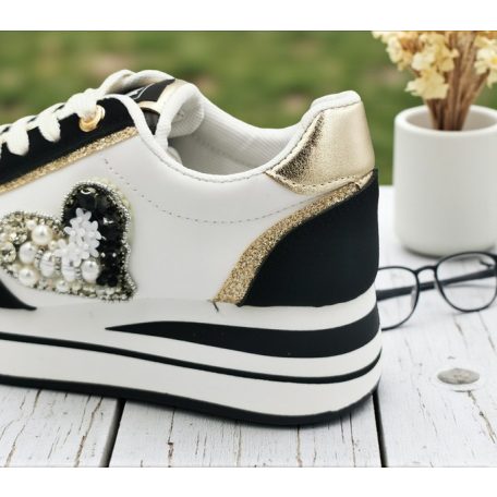 Mayo Chix Női cipő-5200 black-white