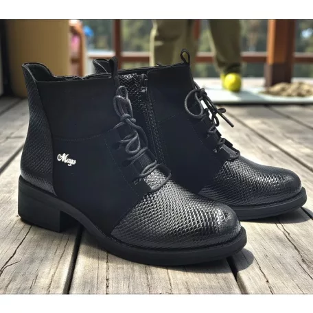 Mayo Chix Női bokacsizma-5207 Black