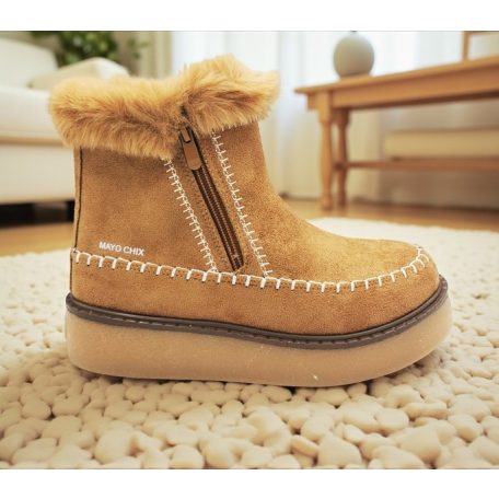 Mayo Chix Női bokacsizma-5219 Khaki