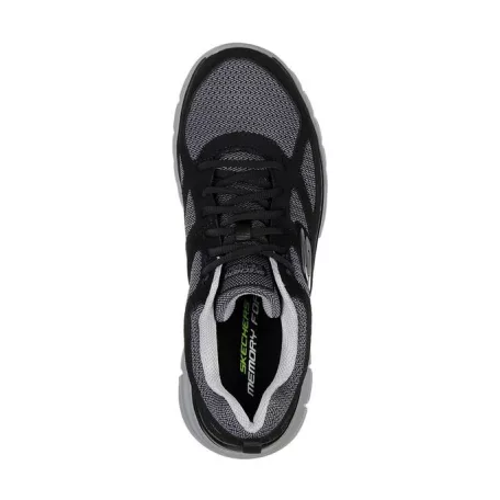 Skechers férfi cipő-52635-BKGY