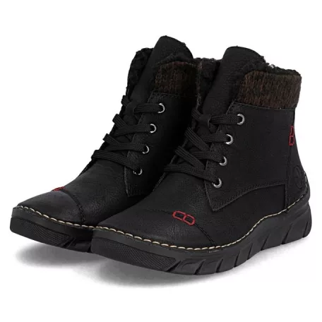 Rieker női bakancs-55031-00