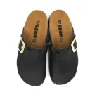 Leon Comfort női papucs-6000 Fekete