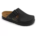 Leon Comfort női papucs-6005 fekete