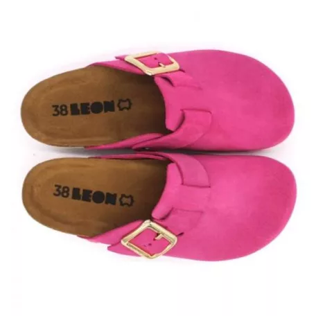 Leon Comfort női papucs-6006 ciklamen