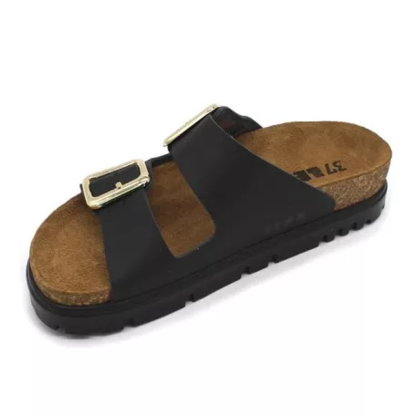 Leon Comfort női papucs-6010 Fekete