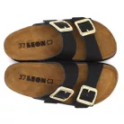 Leon Comfort női papucs-6010 Fekete