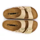 Leon Comfort női papucs-6010 arany