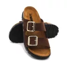 Leon Comfort női papucs-6011 barna