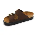 Leon Comfort női papucs-6011 barna