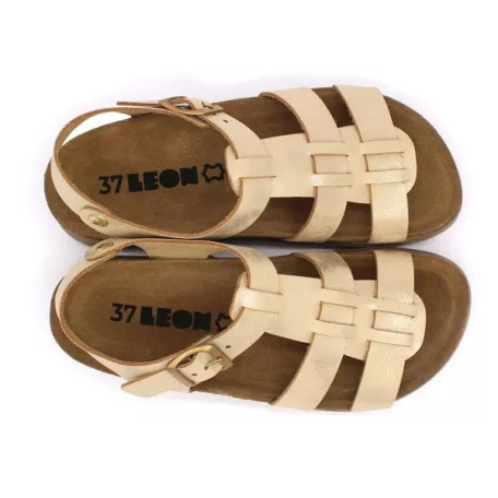 Leon Comfort női szandál-6300 arany