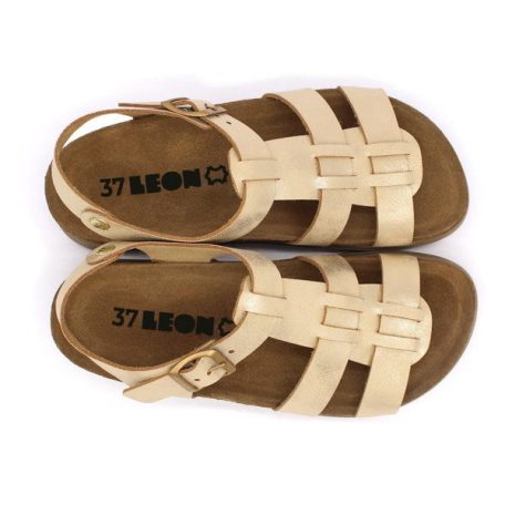 Leon Comfort női szandál-6300 arany