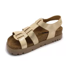 Leon Comfort női szandál-6300 arany