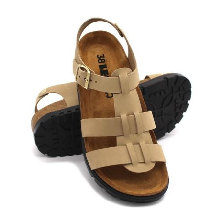 Leon Comfort női szandál-6300 bezs