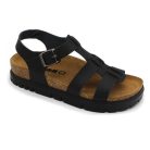 Leon Comfort női szandál-6300 fekete