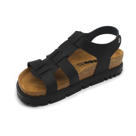 Leon Comfort női szandál-6300 fekete
