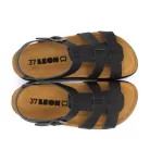 Leon Comfort női szandál-6300 fekete
