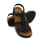 Leon Comfort női szandál-6300 fekete