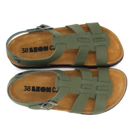 Leon Comfort női szandál-6300 zold