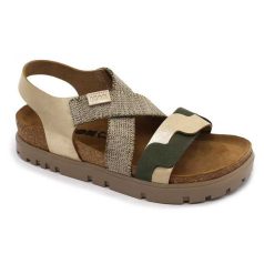 Leon Comfort női szandál-6301 arany