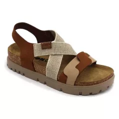 Leon Comfort női szandál-6301 barna