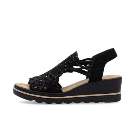 Rieker női szandál-67465-00