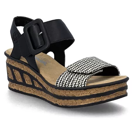 Rieker női szandál-68172-00