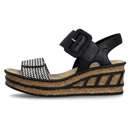 Rieker női szandál-68172-00