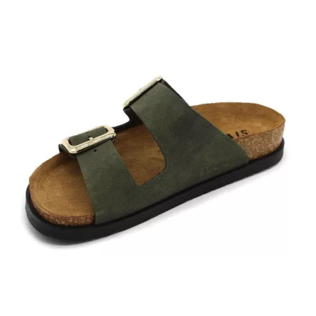 Leon Comfort női papucs-7010 zold