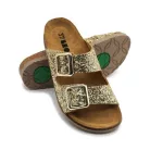 Leon Comfort női papucs-7011 arany