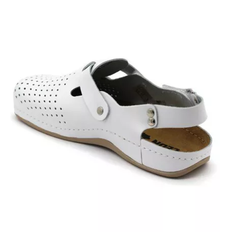 Leon Comfort férfi szandál-701 Fehér